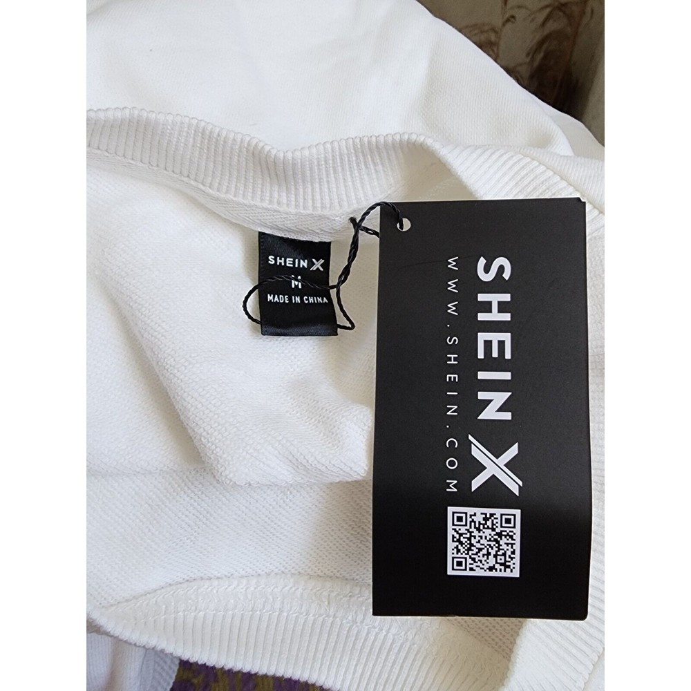 Black Cat White Top 'How To Control Your Human' NEW Medium Shein - Picture 4 of 5